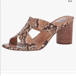 DV by Dolce Vita “Maud” Women's Snakeskin Wedge Sandal 9.5